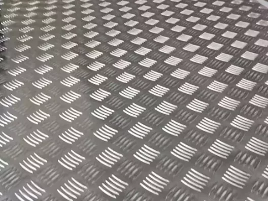 Plat Aluminium Checkered